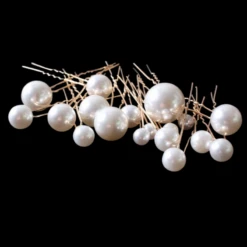 Athena Collection – Glam Pearl Pin Collection – Gold Finish * -Bridal Supply Store 9769 2