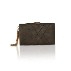 Perfect Bridal Anise Bag – Olive Ultra Suede