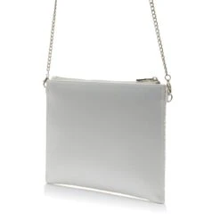 Rainbow Club Arizona Handbag -Bridal Supply Store Arizona Ivory Satin Ivory Snow Glitter Back scaled 2