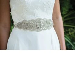 Ivory And Co Art Nouveau Sash -Bridal Supply Store Art Nouveau Sash Model 2 6 1