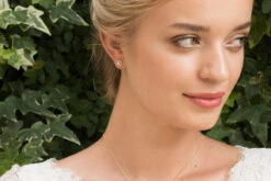 Ivory And Co Balmoral Gold Earrings -Bridal Supply Store Balmoral P and E Gold Model 5