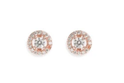 Ivory & Co Balmoral Rose Earrings