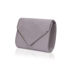 Perfect Bridal Bea Bridal Bag – Stone Ultrasuede