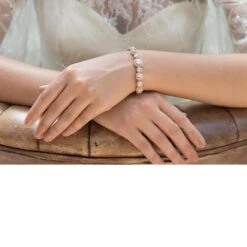 Ivory And Co Belize Rose Bracelet -Bridal Supply Store Belize Rose Model 1 6 1