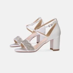 Perfect Bridal Blair – Ivory Satin -Bridal Supply Store Blair Pair 1 scaled 1