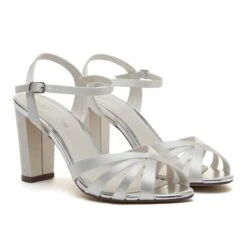 Rainbow Club Blake Ivory Satin Sandal