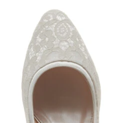 Rainbow Club Bobbie Satin/Lace 8 Rainbow Club Bobbie Satin/Lace -Bridal Supply Store Bobbie Ivory Satin Luxury Lace Toe