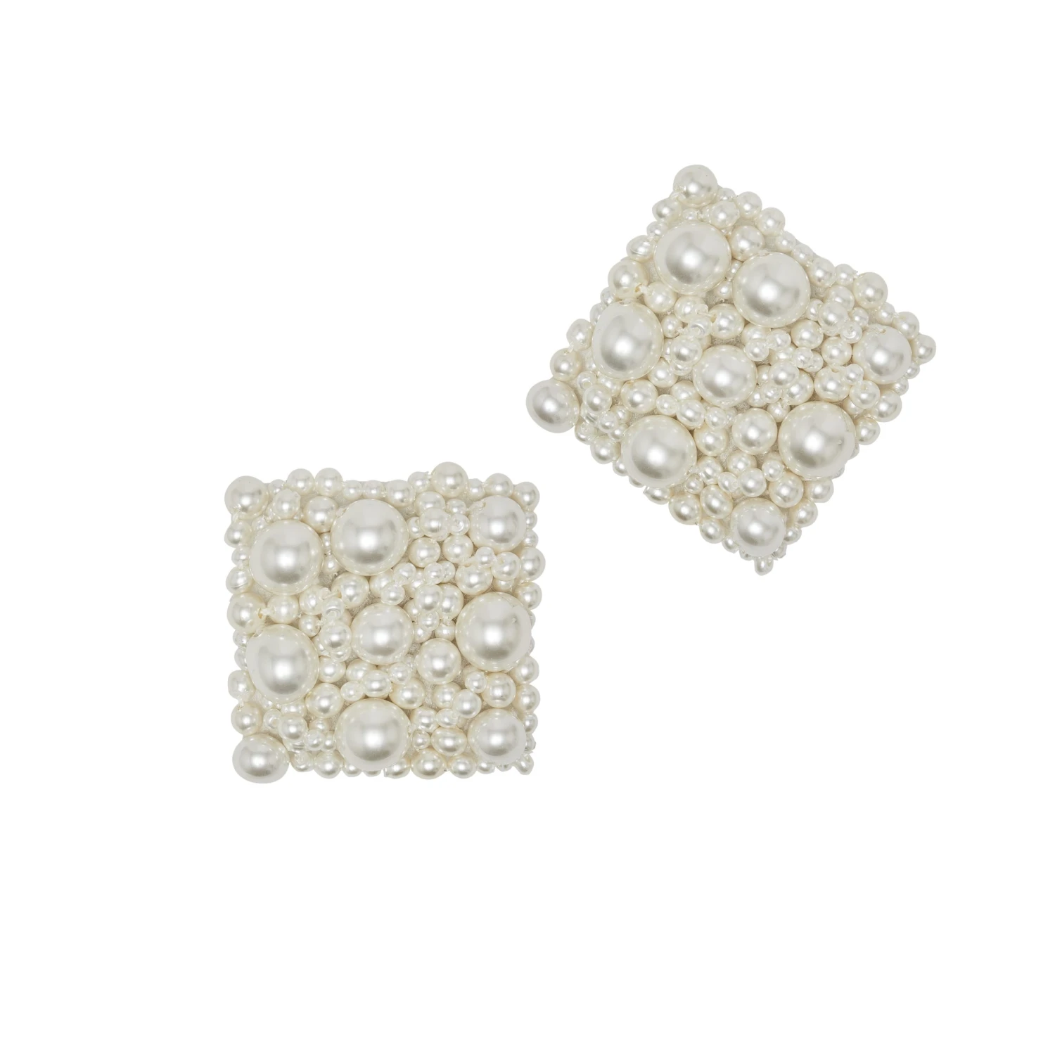 Rainbow Camille Shoe Clip – Ivory Pearl 3 Rainbow Camille Shoe Clip – Ivory Pearl