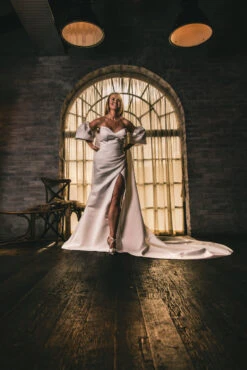 Perfect Bridal Charlotte Shoes – Ivory Satin -Bridal Supply Store Charlotte1U8A0246