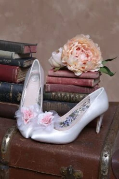 Perfect Bridal Darci Shoes -Bridal Supply Store Darci with Apple Pink IMG 4163 4 1 scaled 1