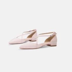 Perfect Bridal Davina Shoes – Blush Ultrasuede -Bridal Supply Store Davina Blush Pair 1 scaled 1