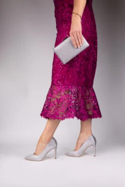 Perfect Bridal Electra Shoes – Crystal Encrusted Silver Satin -Bridal Supply Store Electra Silver1U8A0577 Edit