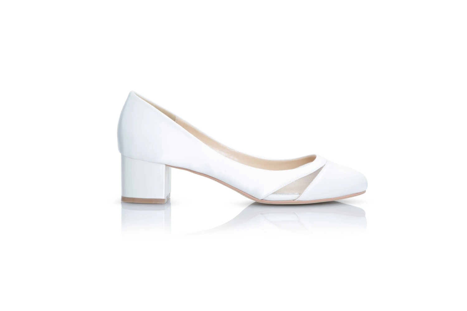 Perfect Bridal Emily Shoes – Ivory Satin