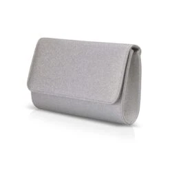 Perfect Bridal Evie Occasion Bag – Silver Ultrasuede