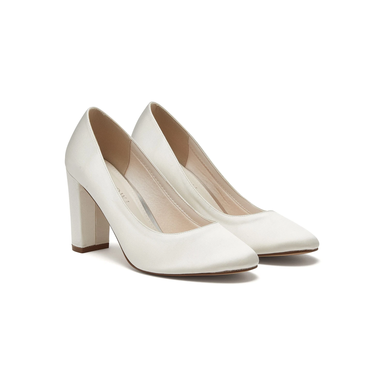 Rainbow Club Frances Shoes – Ivory Satin 4 Rainbow Club Frances Shoes – Ivory Satin - Image 2