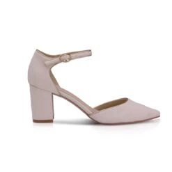 Perfect Bridal Freya Shoes – Blush Ultrasuede