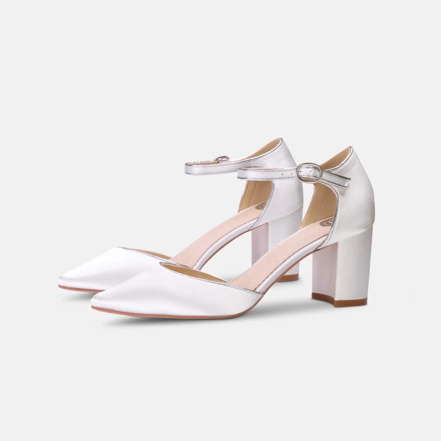 Perfect Bridal Freya Shoes – Ivory Satin 4 Perfect Bridal Freya Shoes – Ivory Satin - Image 2