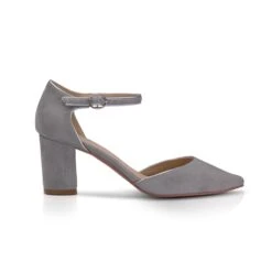 Perfect Bridal Freya Shoes – Stone Ultrasuede