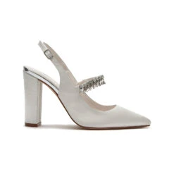 Rainbow Club Freya Shoes – Ivory Satin -Bridal Supply Store Freya ivory Satin