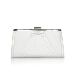 Perfect Bridal Willlow Bag – Satin/Spot Mesh