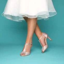 Perfect Bridal Perla Shoes – Nude Satin -Bridal Supply Store IMG 1957