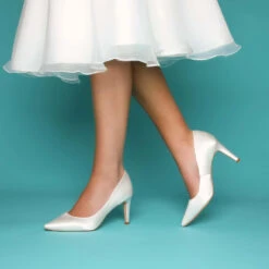 Perfect Bridal Rachel Shoes – Ivory -Bridal Supply Store IMG 1964