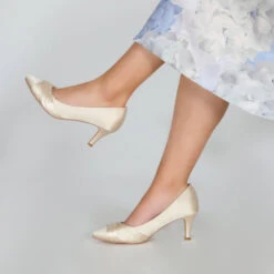 Perfect Bridal Sally Shoes – Champagne -Bridal Supply Store IMG 2018