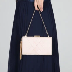 Perfect Bridal Anise Bag – Blush Ultra Suede 7 Perfect Bridal Anise Bag – Blush Ultra Suede -Bridal Supply Store IMG 2034