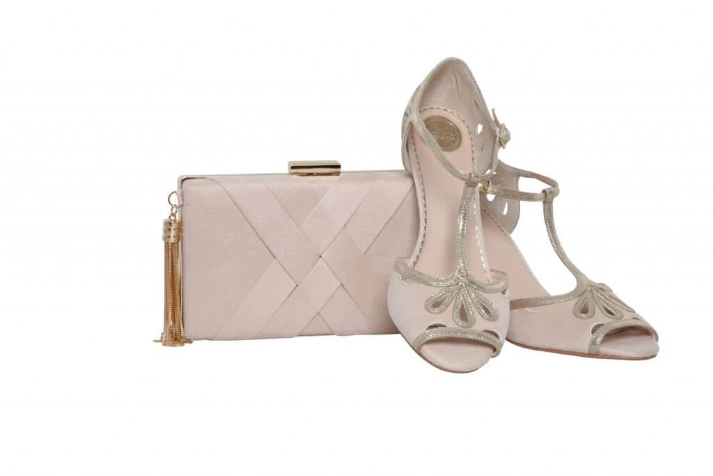Perfect Bridal Anise Bag – Blush Ultra Suede 4 Perfect Bridal Anise Bag – Blush Ultra Suede - Image 2