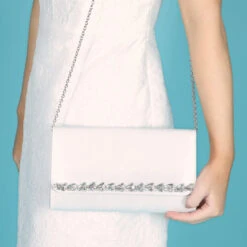 Perfect Bridal Yvette Bridal Bag – Dyeable Satin -Bridal Supply Store IMG 2130