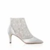 Perfect Bridal Imogen Boots – Ivory Satin /Sequin Mesh -Bridal Supply Store Imogen 292A8410 scaled 1