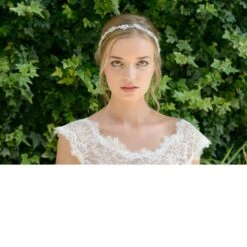 Ivory And Co Isla Silver Hairvine 7 Ivory And Co Isla Silver Hairvine -Bridal Supply Store Isla Model 1 6 1