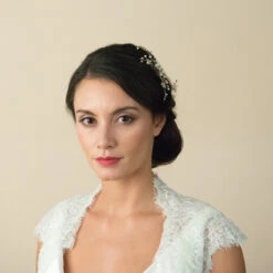 Ivory And Co Gold Pearl Spray Hair Comb -Bridal Supply Store Ivory and co gold pearl 3 spray hair comb 4 1