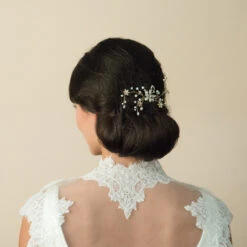 Ivory And Co Gold Pearl Spray Hair Comb -Bridal Supply Store Ivory and co gold pearl 4 spray hair comb 4 1