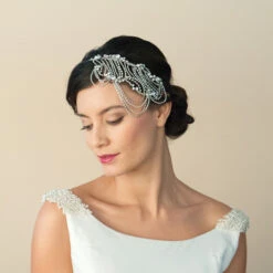 Ivory And Co Lottie Draping Bridal Headband -Bridal Supply Store Ivory and co lottie 2 drapping bridal headband 5 1