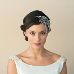 Ivory And Co Lottie Draping Bridal Headband -Bridal Supply Store Ivory and co lottie drapping bridal headband 5 1