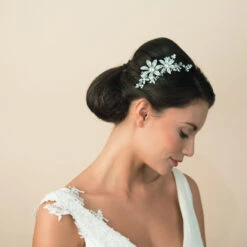 Ivory And Co Lotus Hair Comb -Bridal Supply Store Ivory and co lotus 4 hair comb 4 1