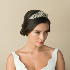 Ivory And Co Shelby Gold Tiara -Bridal Supply Store Ivory and co shelby 2 gold tiara 1