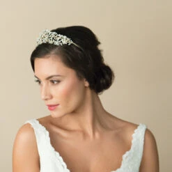Ivory And Co Shelby Gold Tiara -Bridal Supply Store Ivory and co shelby gold tiara