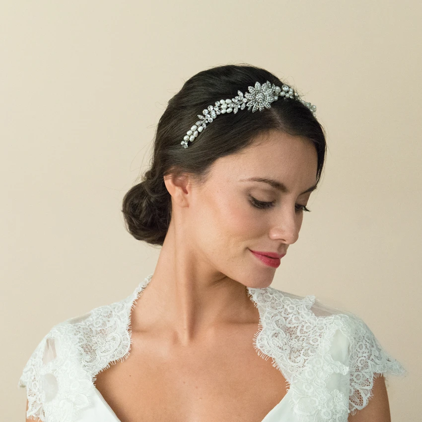 Ivory And Co Talia Hair Vine 9 Ivory And Co Talia Hair Vine - Image 7