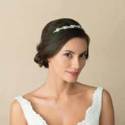 Ivory And Co Tilly Gold Headband -Bridal Supply Store Ivory and co tilly 1 gold headband 4 1