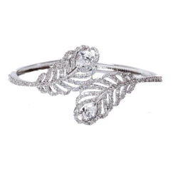 Ivory And Co Long Island Cuff Bangle