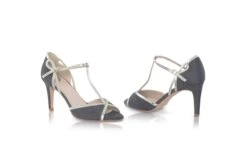 Perfect Bridal Joanna Ultrasuede Slate/Gold -Bridal Supply Store Joanna Slate 292A0682 scaled 1