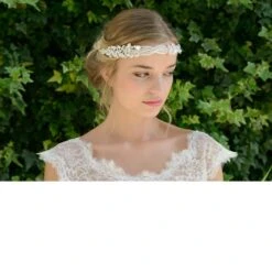 Ivory And Co Katya Silver Hairvine -Bridal Supply Store Katya Model 6 4 1