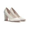 Rainbow Club Keily Shoes – Ivory Satin -Bridal Supply Store Keily Ivory Satin 1