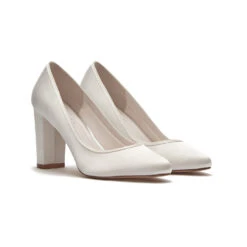 Rainbow Club Keily Shoes – Ivory Satin