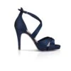 Perfect Bridal Kendall Shoe – Navy Satin -Bridal Supply Store Kendal Navy edit scaled 1