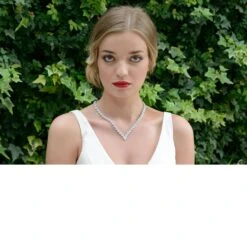 Ivory And Co Lincoln Necklace -Bridal Supply Store Lincoln Model 1 4 1