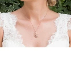 Ivory And Co Long Island Rose Pendant -Bridal Supply Store Long Island Rose Model 5 6 1