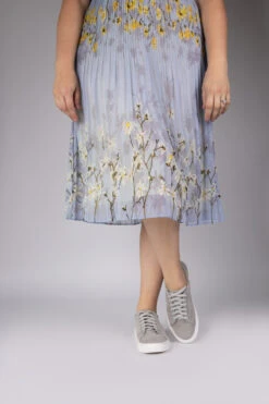 Perfect Bridal Madison Trainers – Grey Ultrasuede -Bridal Supply Store Maddison Stone1U8A0487 Edit